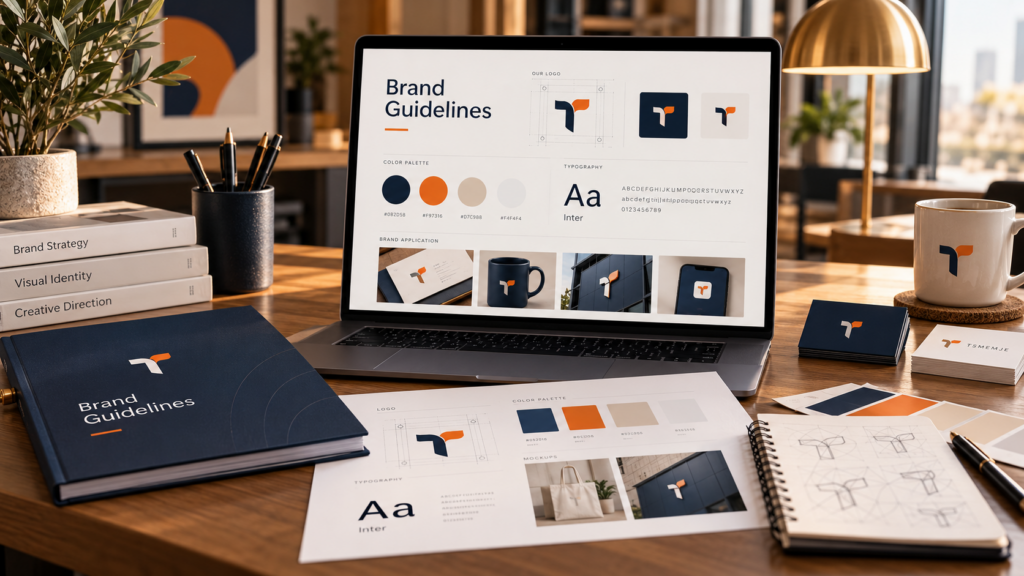 دليل الهوية البصرية Brand Guidelines للشركات